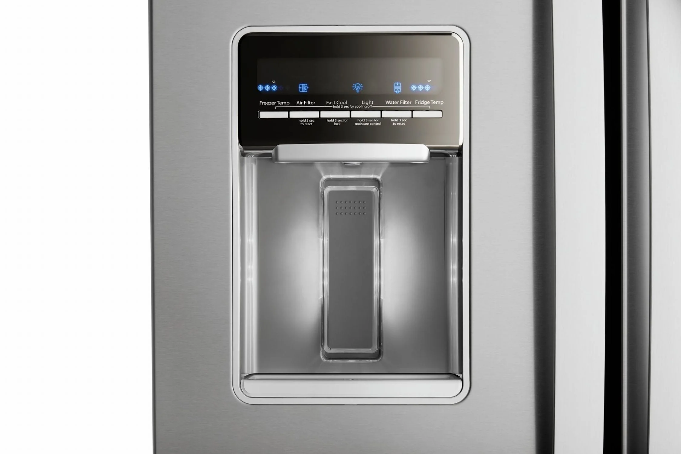 Whirlpool Fingerprint Resistant Stainless Steel Finish French Door Refrigerator (20 Cu. Ft.) - WRF560SEHZ - Image 4