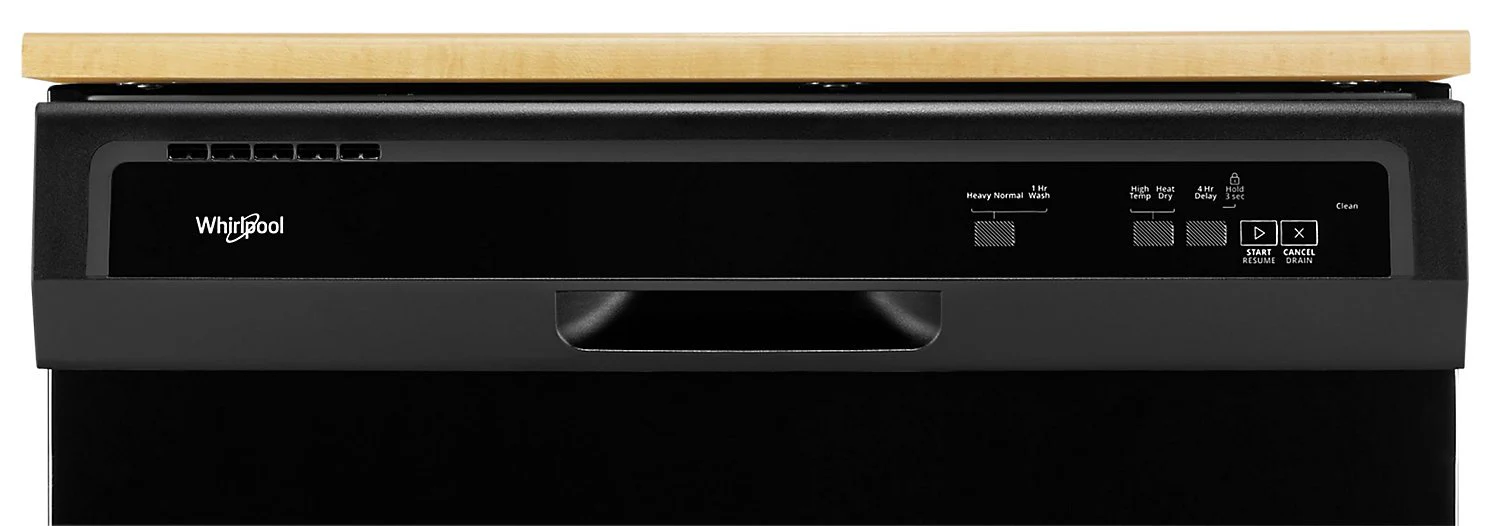 Whirlpool Heavy-Duty Tall-Tub Portable Dishwasher - WDP370PAHB - Image 6
