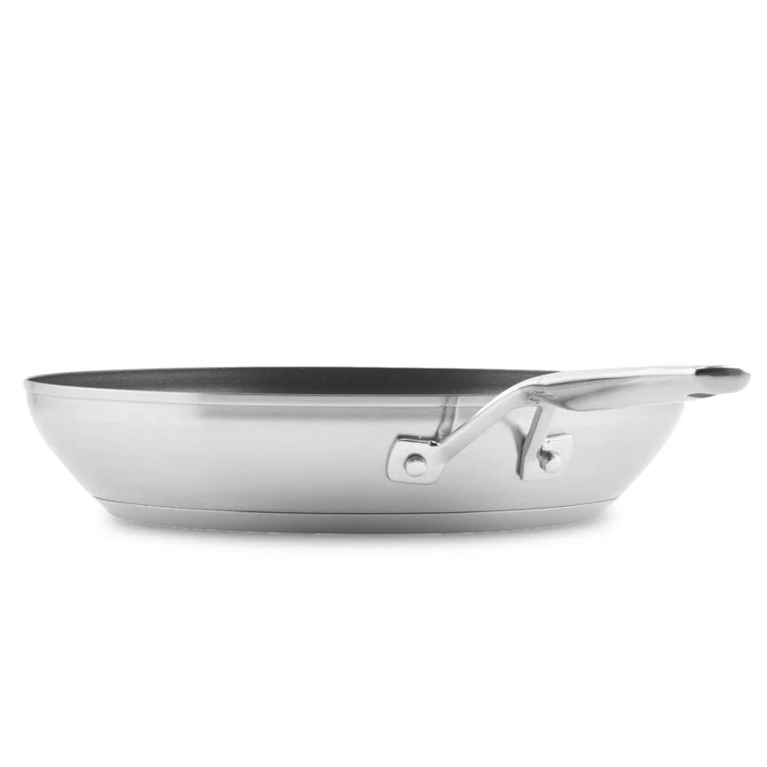 Whirlpool Stainless Steel 12" Non-stick Induction Frying Pan - W11463466 - Image 4