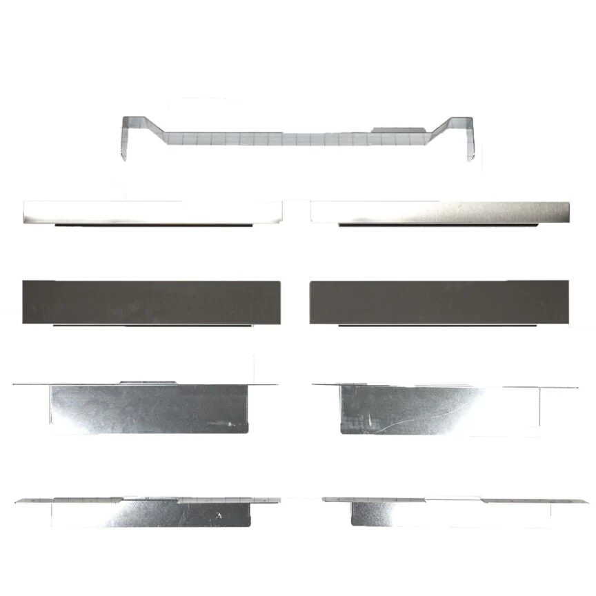 Whirlpool Stainless Steel Built-In Oven Side Trim Kit - W11300447 - Image 2