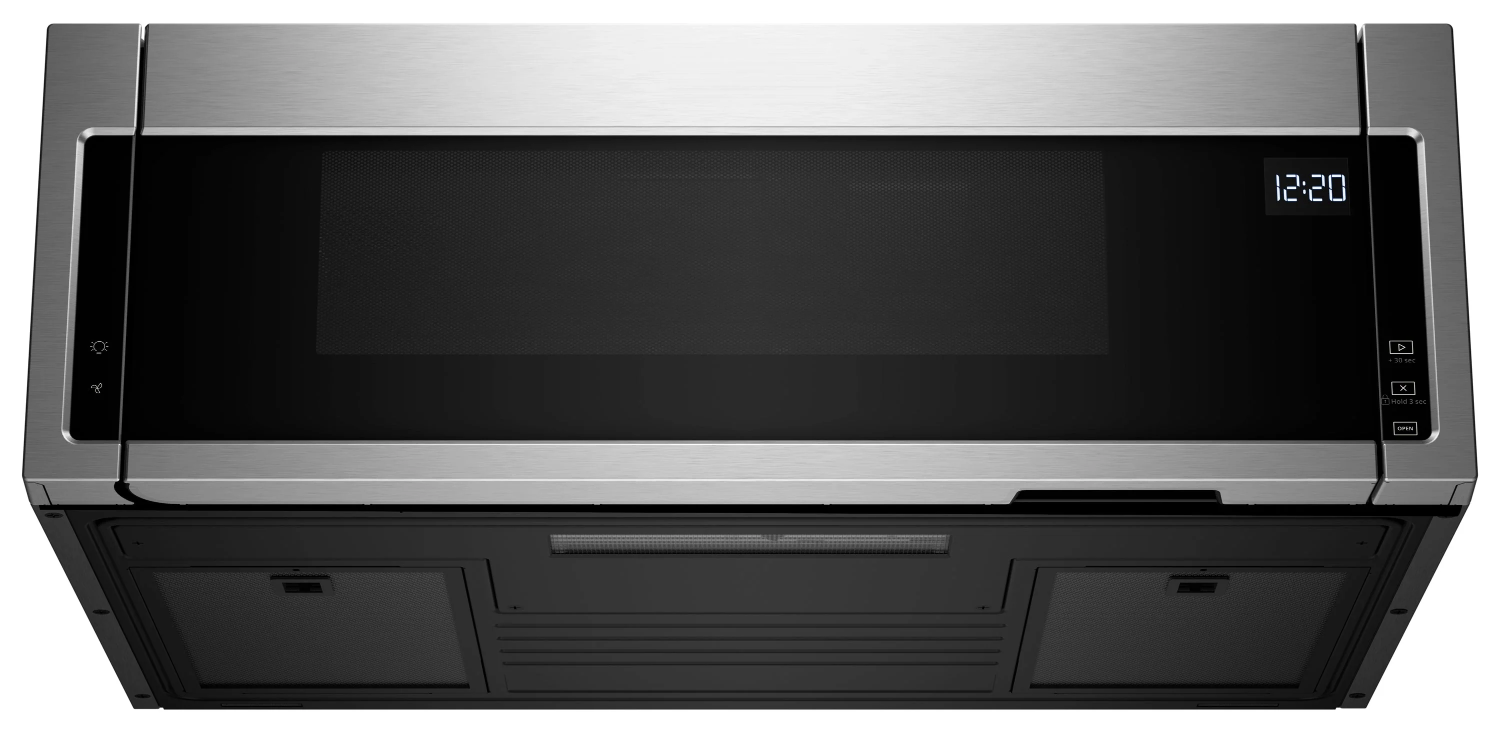 Whirlpool Stainless Steel Over-the-Range Microwave and Hood Combination (1.1 Cu. Ft.) - YWML55011HS - Image 2
