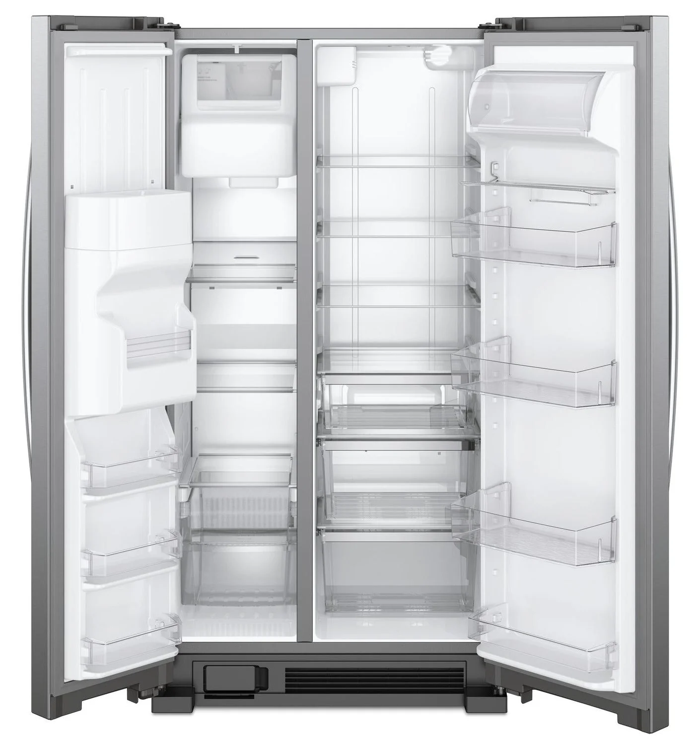 Whirlpool Stainless Steel Side-by-Side Refrigerator (21.4 Cu. Ft.) - WRS321SDHZ - Image 4
