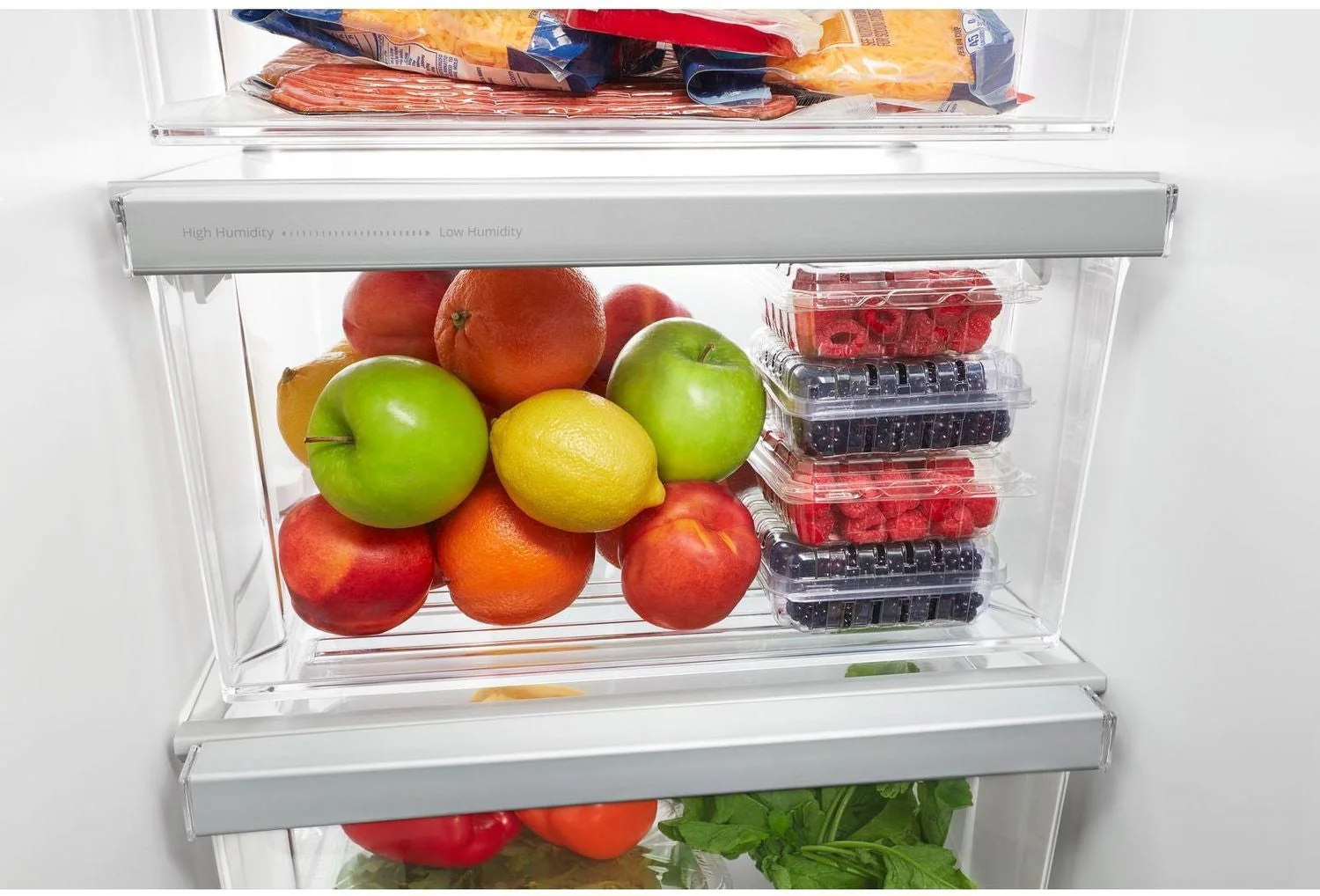 Whirlpool Stainless Steel Side-by-Side Refrigerator (21.4 Cu. Ft.) - WRS321SDHZ - Image 7