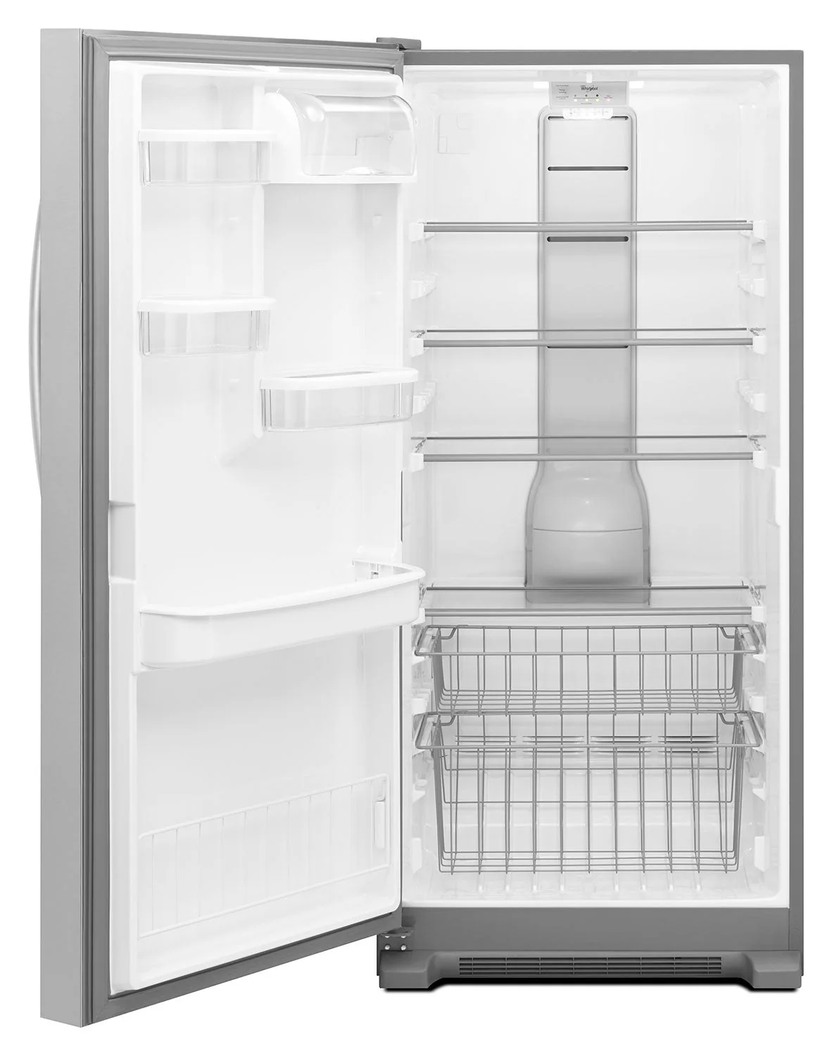 Whirlpool Stainless Steel SideKicks Frost Free All Freezer (17.7 Cu. Ft ) - WSZ57L18DM - Image 3