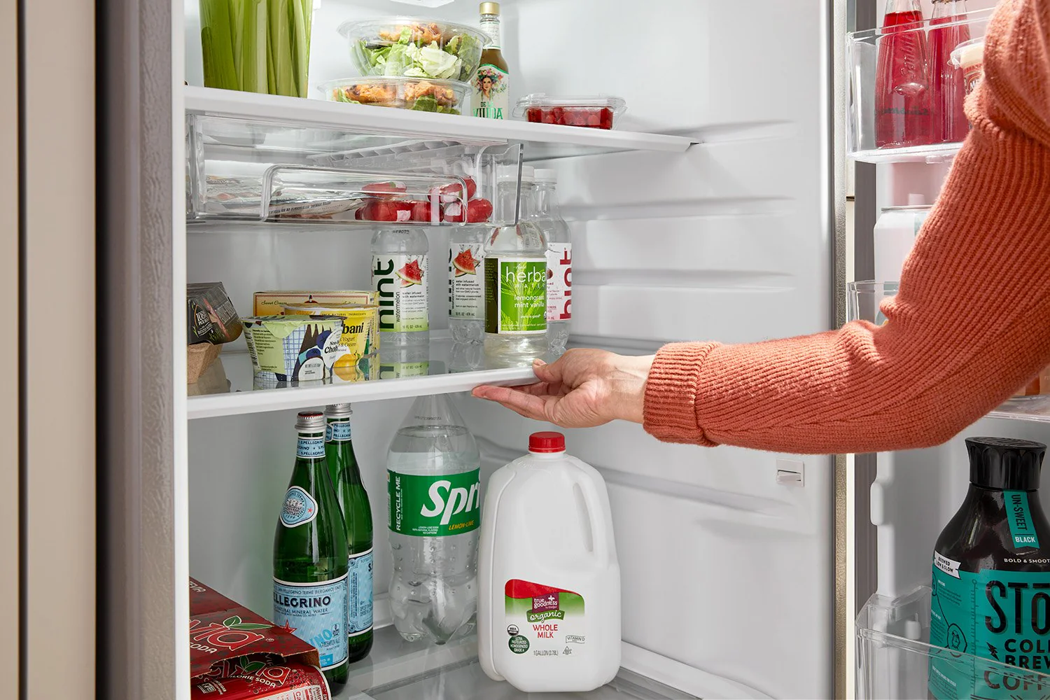 Whirlpool Stainless Steel Top-Freezer Refrigerator (16.3 Cu. Ft.) - WRTX5028PM - Image 7