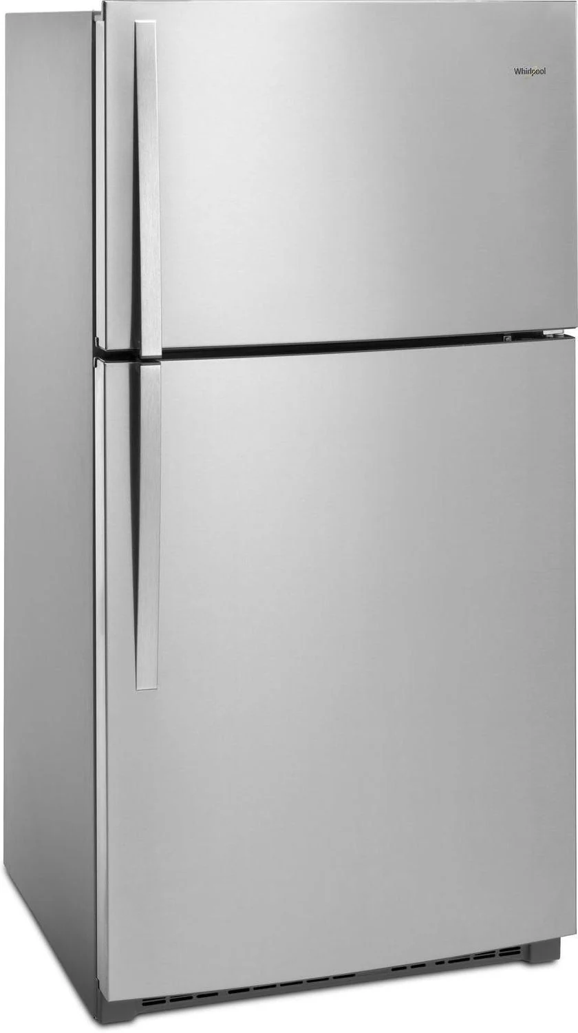 Whirlpool Stainless Steel Top-Freezer Refrigerator (21 Cu. Ft.) - WRT541SZDZ - Image 3