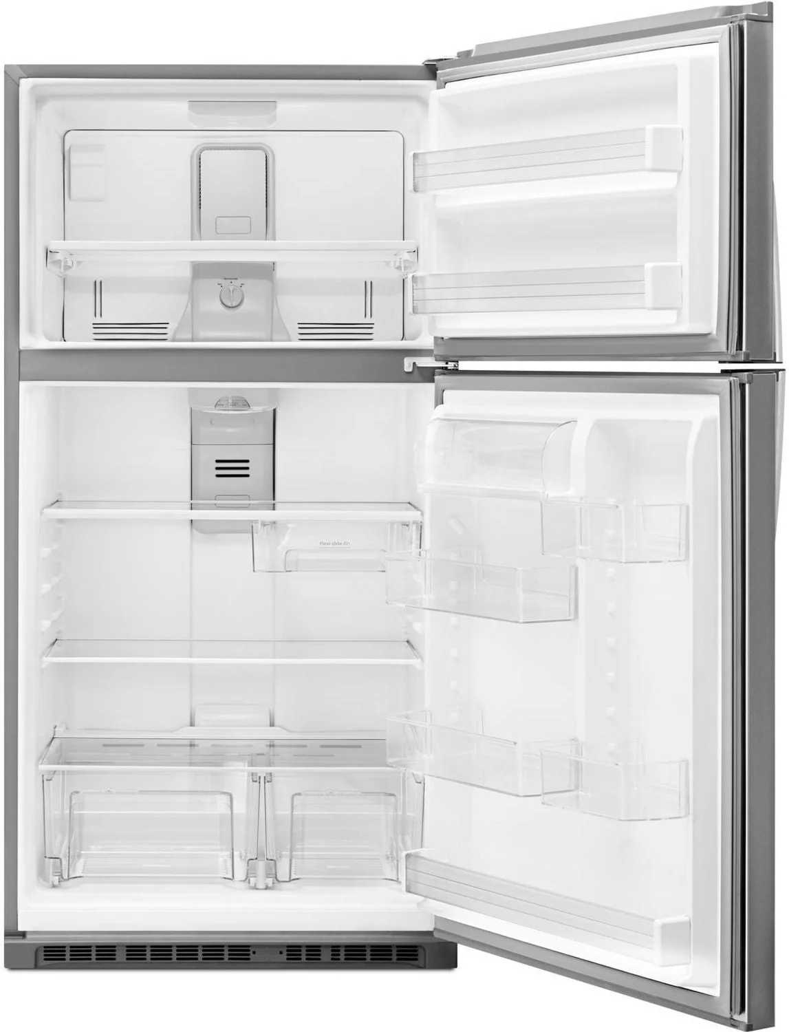 Whirlpool Stainless Steel Top-Freezer Refrigerator (21 Cu. Ft.) - WRT541SZDZ - Image 4