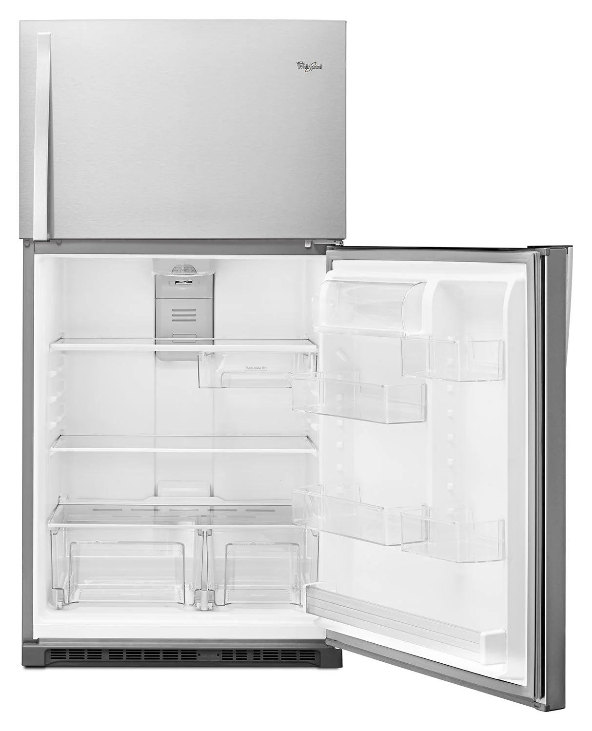 Whirlpool Stainless Steel Top-Freezer Refrigerator (21.3 Cu. Ft.) - WRT541SZDM - Image 4