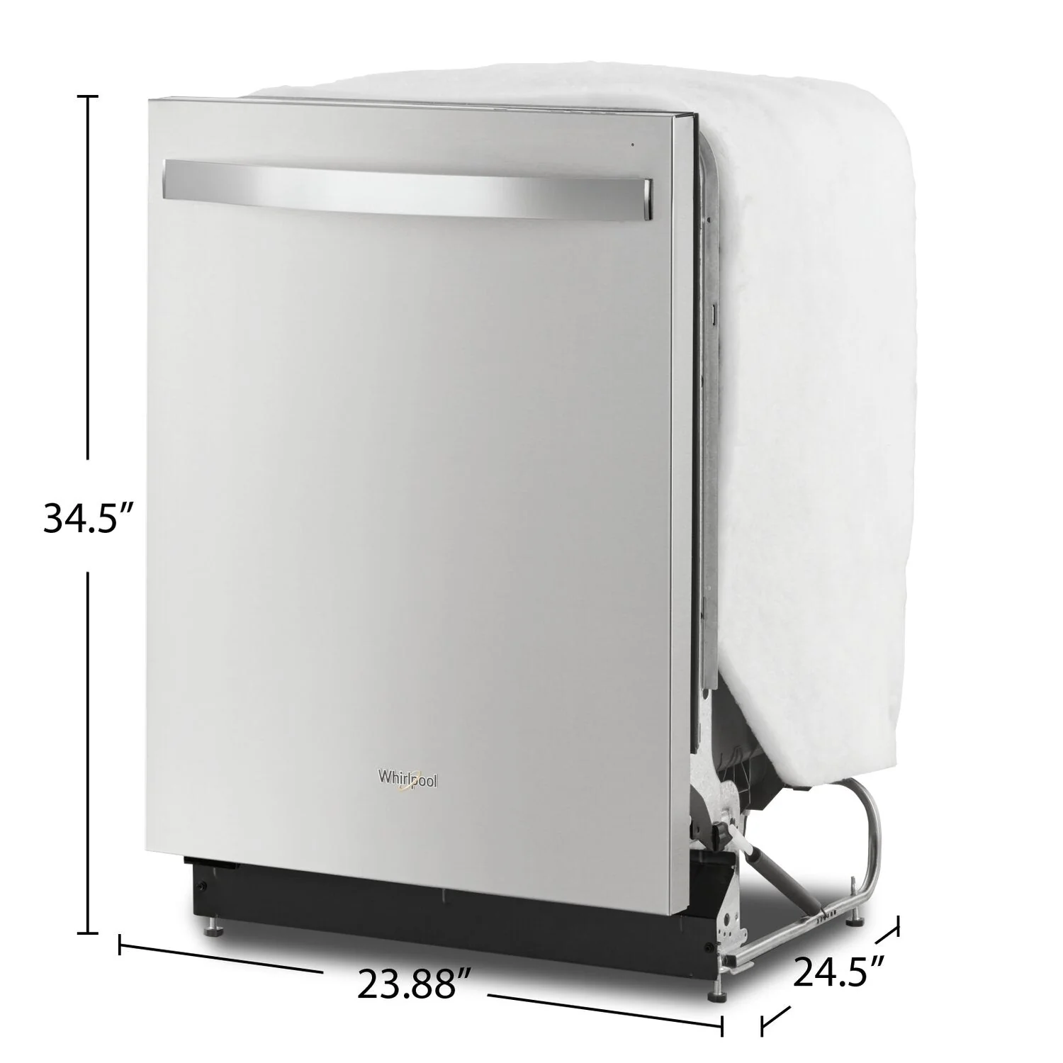 Whirlpool Top Control Dishwasher with Third Rack - WDT730HAMZ - Image 8