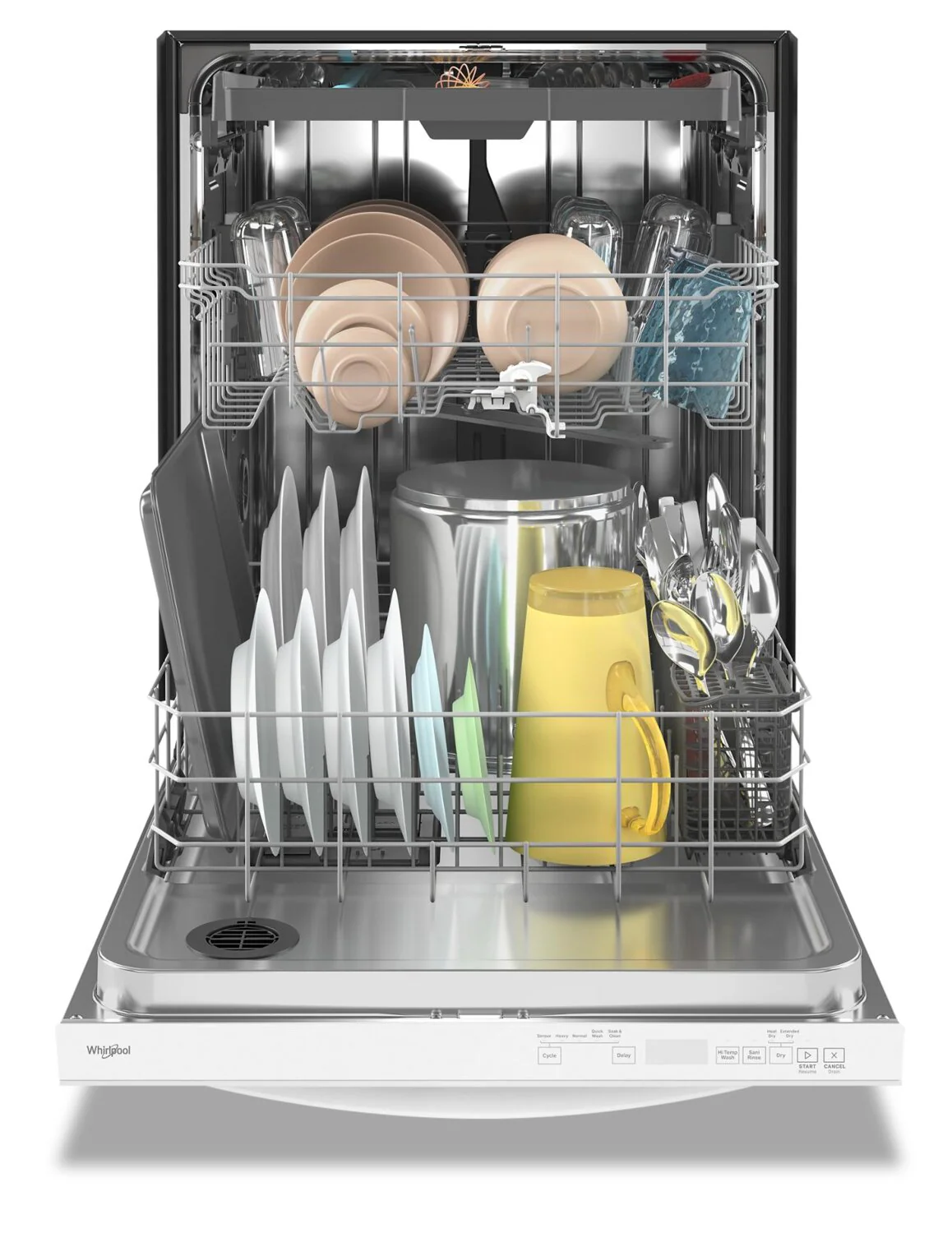 Whirlpool Top-Control Dishwasher with Third Rack - WDT750SAKW - Image 3