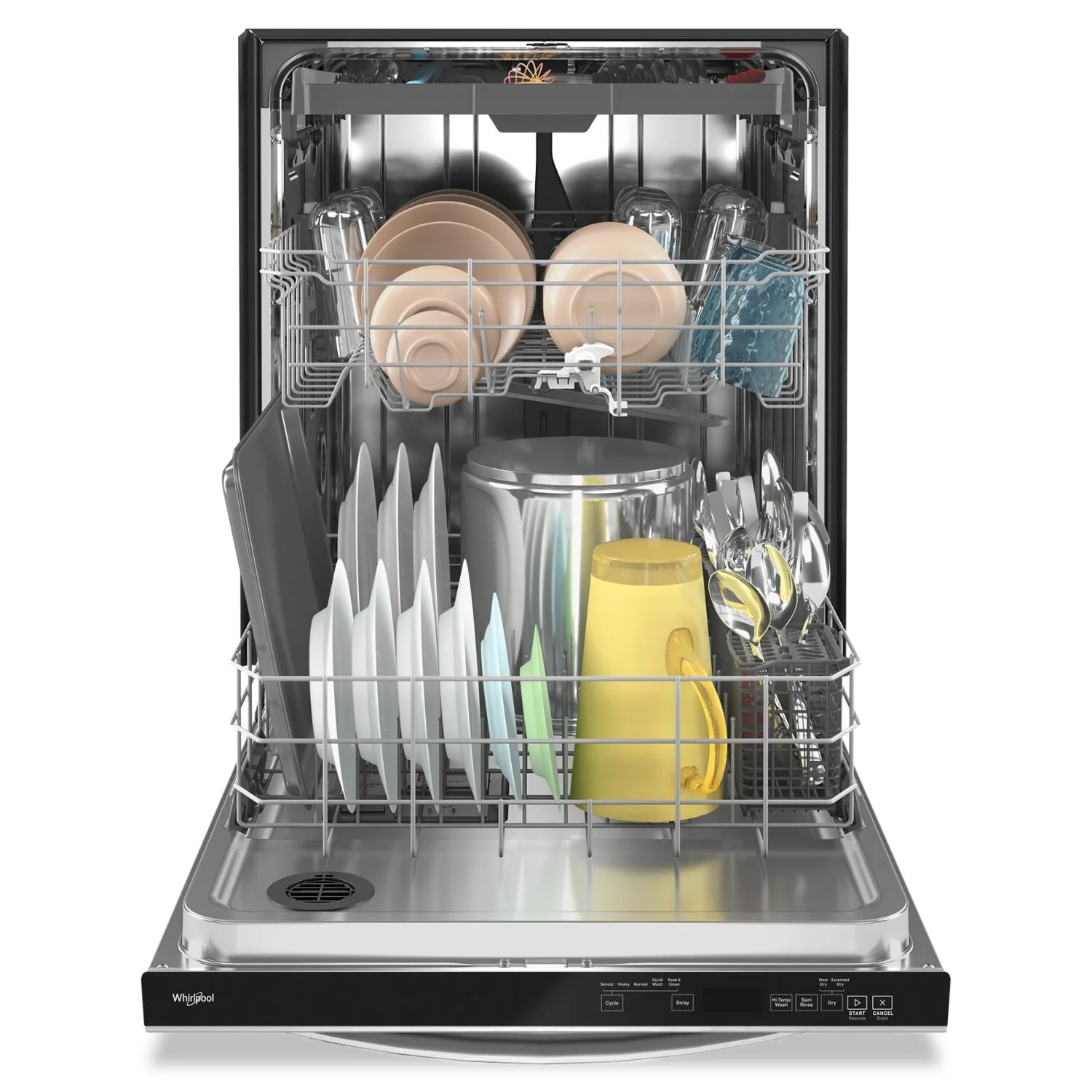 Whirlpool Top-Control Dishwasher with Third Rack - WDT750SAKZ - Image 3