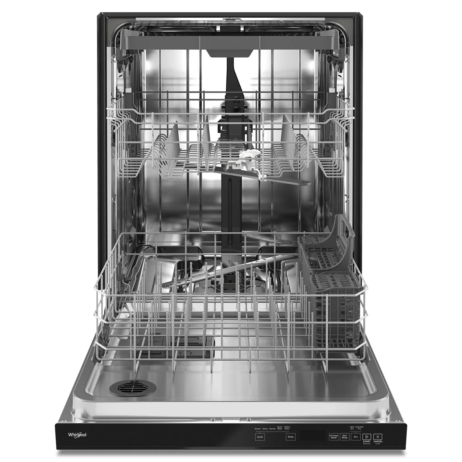 Whirlpool Top-Control Dishwasher with Third Rack - WDTA50SAKB - Image 2