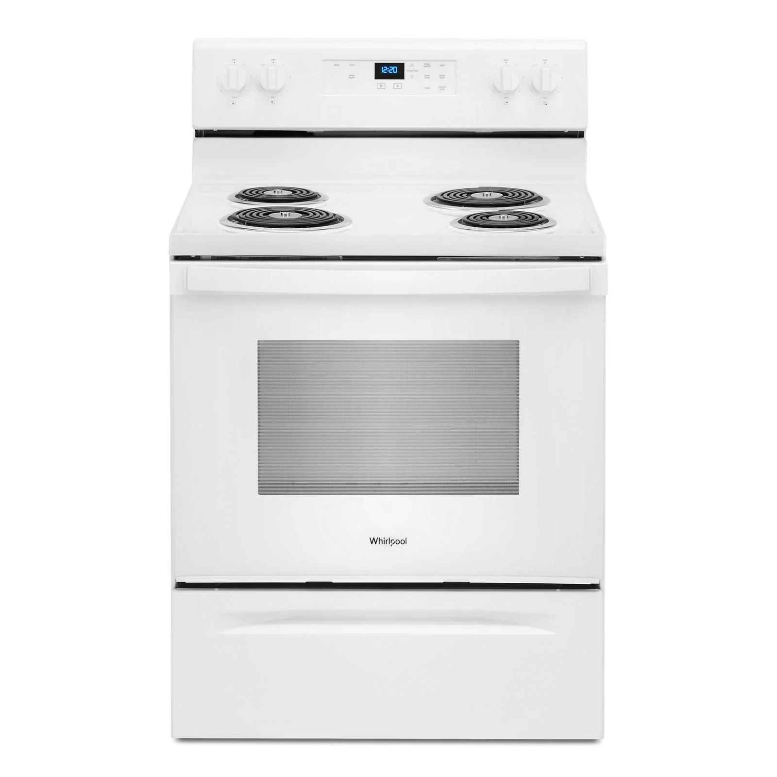 Whirlpool White Freestanding Electric Range (4.8 Cu. Ft.) - YWFC150M0JW