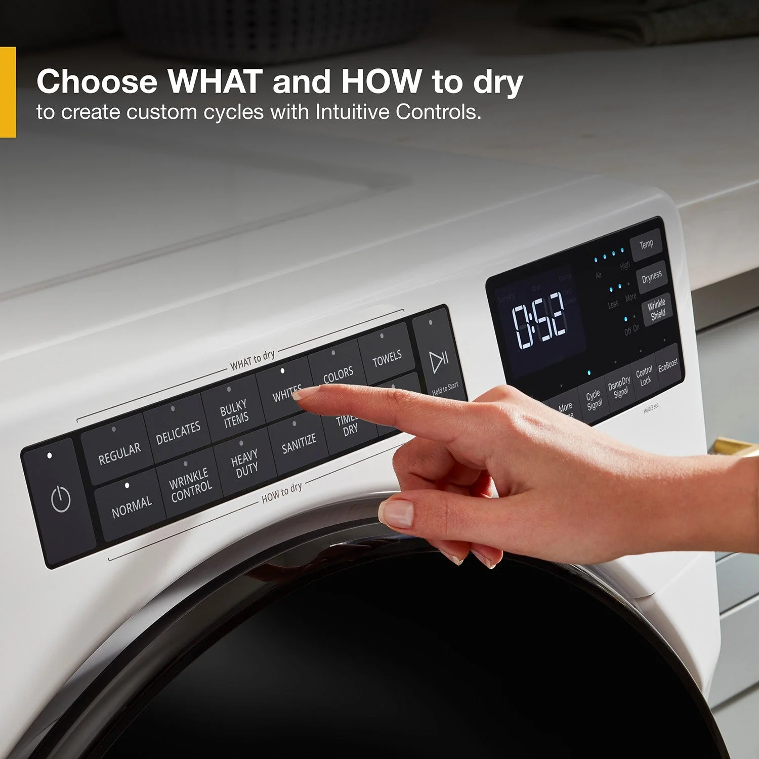 Whirlpool White Front-Load Washer (5.2 cu. ft.) & Electric Dryer (7.4 cu. ft.) - WFW5605MW/YWED5605MW - Image 10