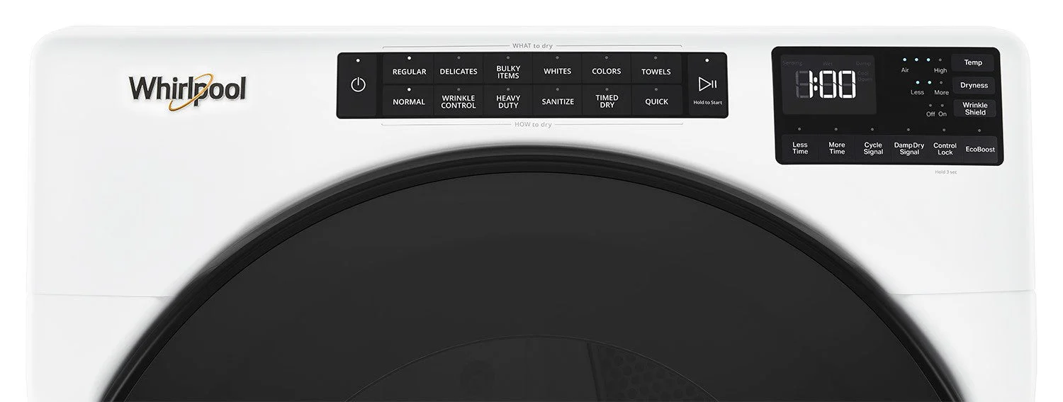 Whirlpool White Front-Load Washer (5.2 cu. ft.) & Gas Dryer (7.4 cu. ft.) - WFW5605MW/WGD5605MW - Image 2