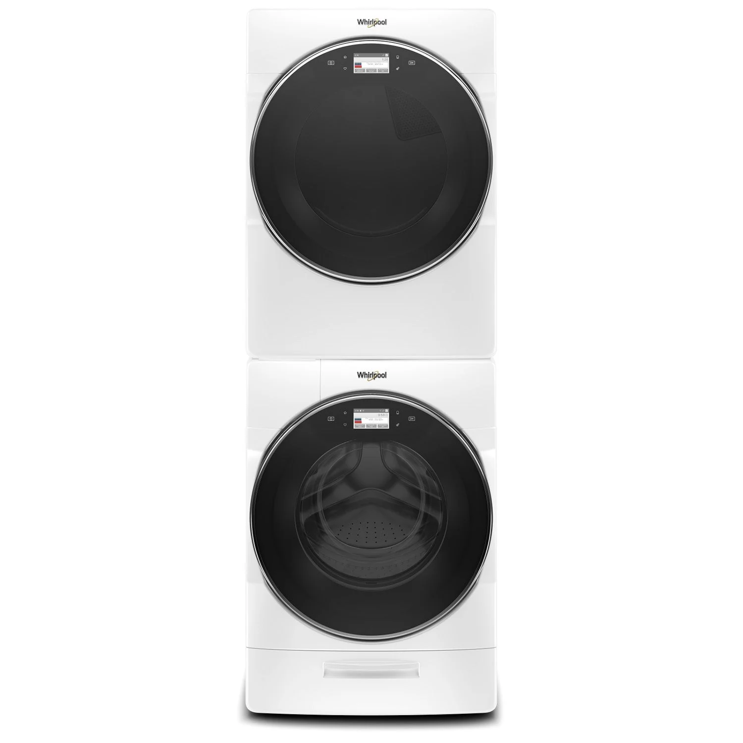 Whirlpool White Front-Load Washer (5.8 cu. ft.) & Gas Dryer (7.4 cu. ft.) - WFW9620HW/WGD9620HW - Image 3