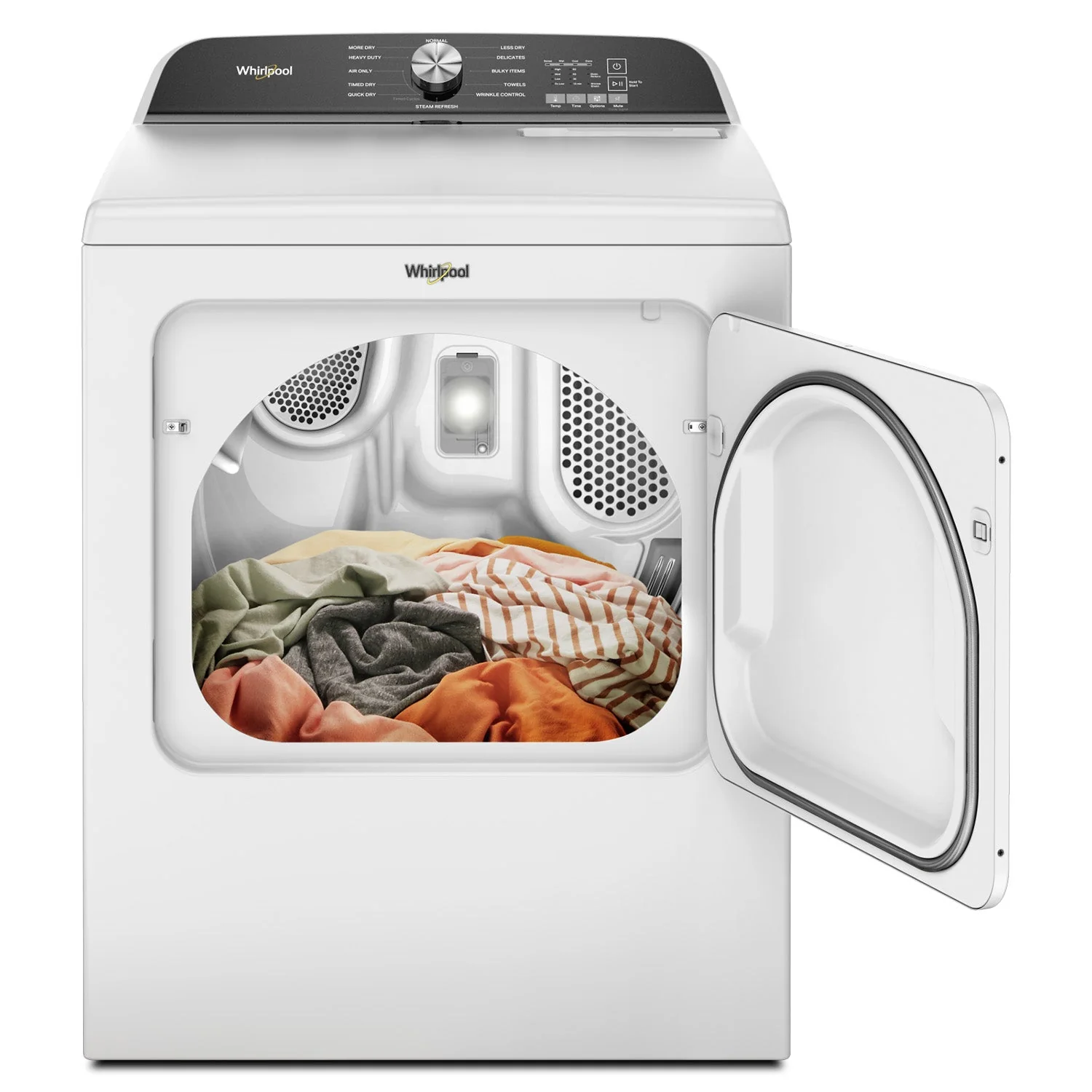 Whirlpool White Gas Dryer (7.00 Cu Ft) - WGD6150PW - Image 3