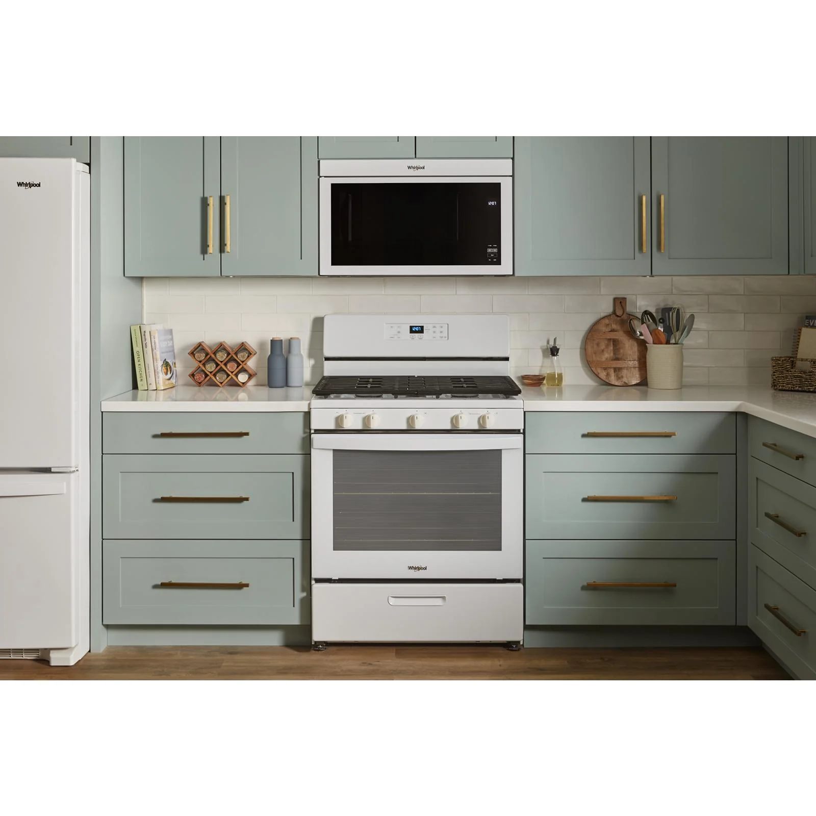 Whirlpool White Over-the-Range Microwave (1.10 Cu Ft) - YWMMF5930PW - Image 6