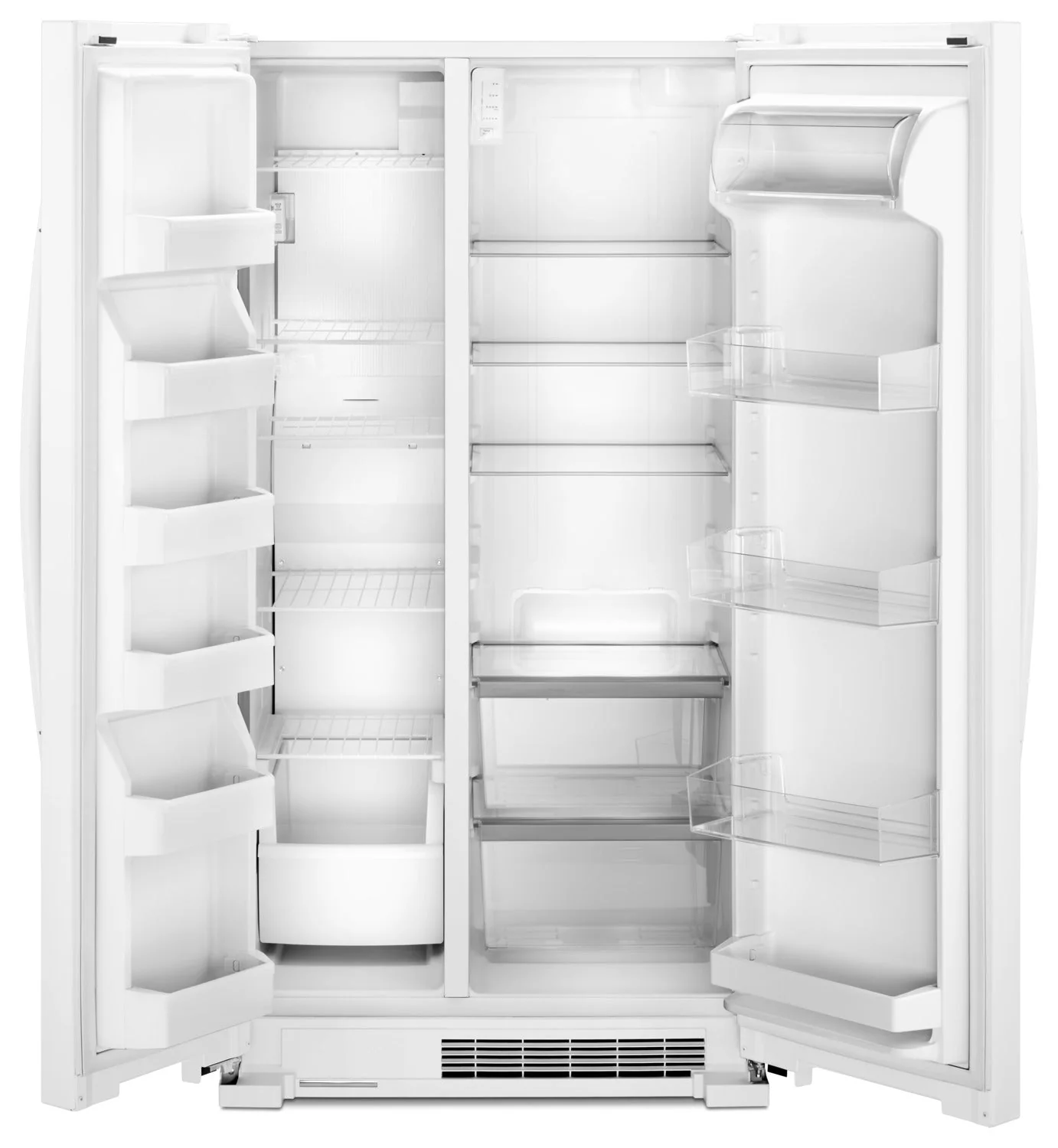 Whirlpool White Side-by-Side Refrigerator (25 Cu. Ft.) - WRS315SNHW - Image 3