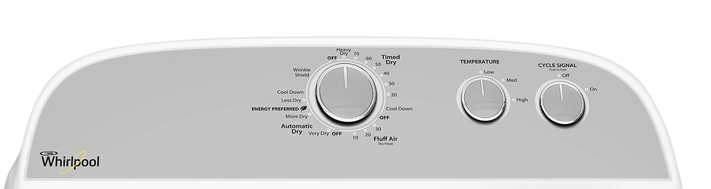 Whirlpool White Top Load Washer (4.4 Cu Ft) & White Electric Dryer (7.0 Cu.Ft.) - WTW4957PW/YWED4815EW - Image 2