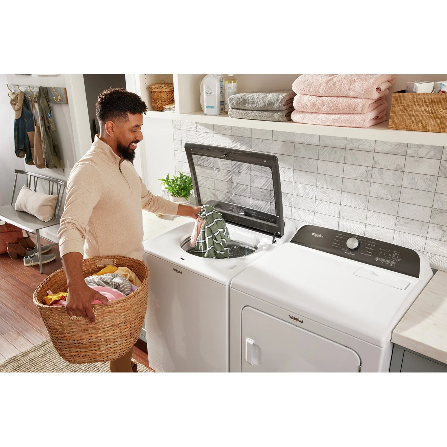 Whirlpool White Top Load Washer (6.1 Cu Ft) - WTW6157PW - Image 5