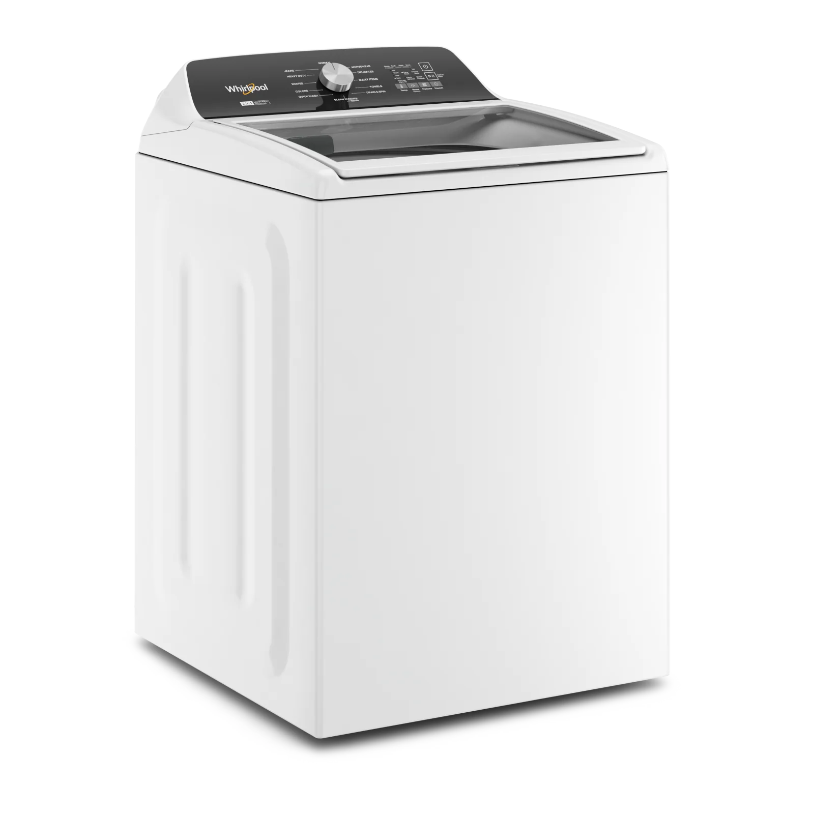 Whirlpool White Top Load Washer with Removable Agitator (5.4 Cu Ft) - WTW5057LW - Image 2